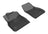 MAXpider Rubber Floor Mats for 2015 2014 2013 Chevrolet Malibu [Covers Front Row, Black] L1CH06311509