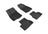 MAXpider Rubber Floor Mats for 2019 2018 2017 2016 Chevrolet Volt [Covers Front & Rear Row, Black] L1CH07901509