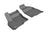 MAXpider Rubber Floor Mats for 2022 2021 2020 2019 2018 2017 Chevrolet Bolt EV [Covers Front Row, Gray] L1CH08711501