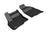 MAXpider Rubber Floor Mats for 2022 2021 2020 2019 2018 2017 Chevrolet Bolt EV [Covers Front Row, Black] L1CH08711509