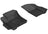 MAXpider Rubber Floor Mats for 2012 2011 2010 2009 Dodge Journey [Covers Front Row, Black] L1DG00511509