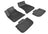 MAXpider Rubber Floor Mats for 2021 2020 2019 2018 2017 2016 2015 2014 2013 2012 2011 Dodge Charger [Covers Front & Rear Row, Black] L1DG01401509