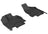 MAXpider Rubber Floor Mats for 2020 2019 2018 2017 2016 2015 2014 2013 2012 2011 2010 2009 2008 Dodge Grand Caravan [Covers Front Row, Black] L1DG01611509