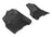 MAXpider Rubber Floor Mats for Dodge/Ram [Covers Front Row, Black] L1DG01711509