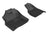 MAXpider Rubber Floor Mats for Ram [Covers Front Row, Black] L1DG02011509