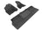 MAXpider Rubber Floor Mats for Dodge/Ram [Covers Front & Rear Row, Black] L1DG02201509