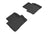 MAXpider Rubber Floor Mats for 2016 2015 2014 2013 Dodge Dart [Covers Rear (2nd) Row, Black] L1DG02321509
