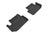 MAXpider Rubber Floor Mats for 2021 2020 2019 2018 2017 2016 2015 2014 2013 2012 2011 Dodge Challenger [Covers Rear (2nd) Row, Black] L1DG02421509