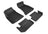 MAXpider Rubber Floor Mats for 2021 2020 2019 2018 2017 2016 2015 Dodge Challenger [Covers Front & Rear Row, Black] L1DG02601509