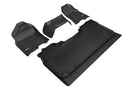MAXpider Rubber Floor Mats for 2021 2020 2019 Ram 1500 [Covers Front & Rear Row, Black] L1DG02701509