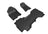 MAXpider Rubber Floor Mats for 2021 2020 2019 Ram 1500 [Covers Front & Rear Row, Black] L1DG03101509