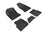 MAXpider Rubber Floor Mats for 2019 2018 2017 2016 Fiat 500X [Covers Front & Rear Row, Black] L1FA00501509