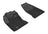 MAXpider Rubber Floor Mats for 2019 2018 2017 2016 Fiat 500X [Covers Front Row, Black] L1FA00511509