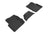 MAXpider Rubber Floor Mats for 2019 2018 2017 2016 Fiat 500X [Covers Rear (2nd) Row, Black] L1FA00521509