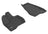 MAXpider Rubber Floor Mats for 2014 2013 2012 2011 Ford Explorer [Covers Front Row, Black] L1FR03611509