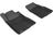 MAXpider Rubber Floor Mats for 2009 2008 2007 2006 2005 Ford Mustang [Covers Front Row, Black] L1FR06511509