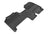 MAXpider Rubber Floor Mats for 2014 2013 2012 2011 2010 2009 Ford F-150 [Covers Rear (2nd) Row, Black] L1FR07121509