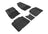 MAXpider Rubber Floor Mats for 2021 2020 2019 2018 2017 2016 2015 Ford Edge [Covers Front & Rear Row, Black] L1FR09301509