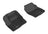MAXpider Rubber Floor Mats for 2019 2018 2017 2016 2015 Ford Escape [Covers Front Row, Black] L1FR10611509