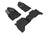 MAXpider Rubber Floor Mats for 2021 2020 2019 Ford Ranger [Covers Front & Rear Row, Black] L1FR12201509