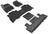MAXpider Rubber Floor Mats for 2021 2020 2019 2018 Ford Expedition [Covers 1st 2nd & 3rd Row, Black] L1FR12501509