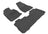 MAXpider Rubber Floor Mats for 2017 2016 2015 2014 2013 2012 2011 2010 GMC Terrain [Covers Front & Rear Row, Black] L1GM00501509