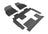 MAXpider Rubber Floor Mats for Acadia/Acadia Limited [Covers Front & Both Rear Rows, Black] L1GM01201509