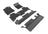 MAXpider Rubber Floor Mats for 2020 2019 2018 2017 2016 2015 GMC Yukon [Covers Front & Both Rear Rows, Black] L1GM01401509