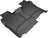 MAXpider Rubber Floor Mats for Silverado 1500/Sierra 1500 [Covers Rear (2nd) Row, Black] L1GM02421509