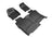 MAXpider Rubber Floor Mats for Silverado 1500/Sierra 1500 [Covers Front & Rear Row, Black] L1GM02501509