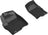 MAXpider Rubber Floor Mats for Silverado 1500/Sierra 1500 [Covers Front Row, Black] L1GM02511509