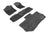 MAXpider Rubber Floor Mats for Yukon XL 1500/Yukon XL 2500 [Covers Front & Rear Row, Black] L1GM02801509