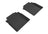 MAXpider Rubber Floor Mats for 2021 2020 2019 2018 2017 Genesis G90 [Covers Rear (2nd) Row, Black] L1GS00021509