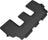 MAXpider Rubber Floor Mats for 2021 Genesis GV80 [Covers Rear (3rd) Row, Black] L1GS00731509