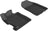 MAXpider Rubber Floor Mats for 2011 2010 2009 2008 2007 2006 Honda Civic [Covers Front Row, Black] L1HD01211509