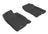 MAXpider Rubber Floor Mats for 2014 2013 2012 2011 2010 Honda Insight [Covers Front Row, Black] L1HD02311509