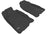 MAXpider Rubber Floor Mats for 2016 2015 2014 2013 2012 2011 Honda CR-Z [Covers Front Row, Black] L1HD03511509