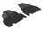 MAXpider Rubber Floor Mats for 2017 2016 2015 2014 2013 2012 2011 Honda Odyssey [Covers Front Row, Black] L1HD03811509