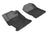 MAXpider Rubber Floor Mats for 2013 2012 Honda Civic [Covers Front Row, Black] L1HD04111509