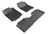 MAXpider Rubber Floor Mats for 2016 2015 2014 2013 2012 Honda CR-V [Covers Front & Rear Row, Black] L1HD04301509