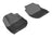 MAXpider Rubber Floor Mats for Fit/HR-V [Covers Front Row, Black] L1HD05511509