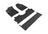 MAXpider Rubber Floor Mats for 2021 2020 2019 2018 2017 Honda Ridgeline [Covers Front & Both Rear Rows, Black] L1HD08301509