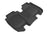 MAXpider Rubber Floor Mats for 2021 2020 2019 2018 2017 2016 Honda HR-V [Covers Rear (2nd) Row, Black] L1HD08521509