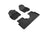 MAXpider Rubber Floor Mats for 2021 2020 2019 2018 2017 Honda CR-V [Covers Front & Rear Row, Black] L1HD08601509