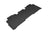 MAXpider Rubber Floor Mats for 2022 2021 2020 2019 2018 Honda Odyssey [Covers Rear (2nd) Row, Black] L1HD09121509