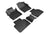MAXpider Rubber Floor Mats for 2021 2020 2019 2018 Honda Accord [Covers Front & Rear Row, Black] L1HD09801509