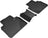 MAXpider Rubber Floor Mats for 2021 2020 2019 2018 Honda Accord [Covers Rear (2nd) Row, Black] L1HD09821509