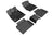 MAXpider Rubber Floor Mats for 2021 2020 2019 Honda Clarity [Covers Front & Rear Row, Black] L1HD10001509