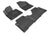 MAXpider Rubber Floor Mats for 2018 2017 2016 2015 2014 2013 Hyundai Santa Fe Sport [Covers Front & Rear Row, Black] L1HY01701509