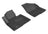 MAXpider Rubber Floor Mats for Hyundai [Covers Front Row, Black] L1HY01711509